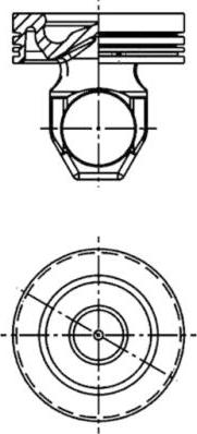 Kolbenschmidt 40265600 - Поршень unicars.by