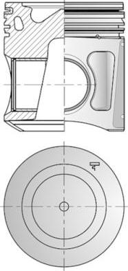 Kolbenschmidt 41478600 - Поршень unicars.by