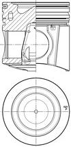 Kolbenschmidt 41078600 - Поршень unicars.by