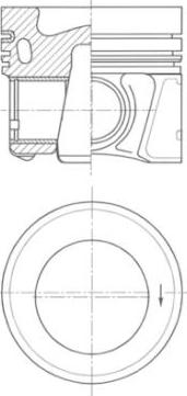 Kolbenschmidt 41270600 - Поршень unicars.by