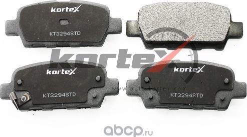 Kortex KT3294STD - Тормозные колодки, дисковые, комплект unicars.by