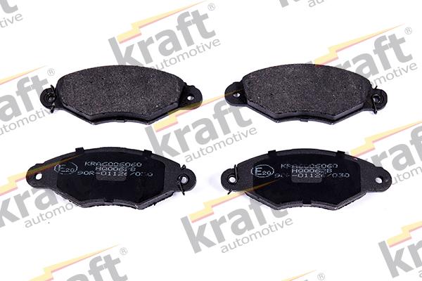 KRAFT AUTOMOTIVE 6006060 - Тормозные колодки, дисковые, комплект unicars.by