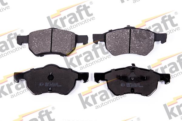 KRAFT AUTOMOTIVE 6008533 - Тормозные колодки, дисковые, комплект unicars.by