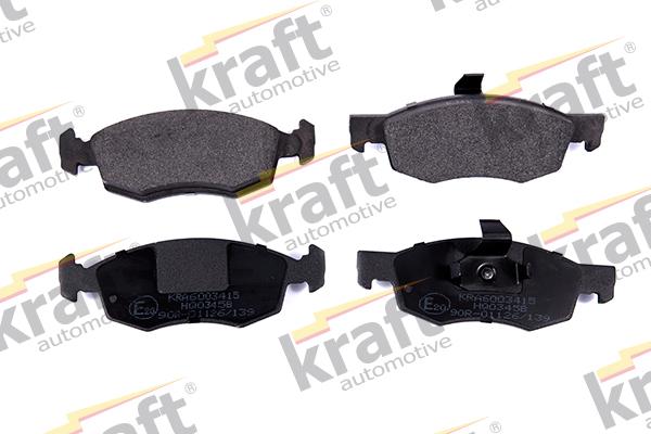 KRAFT AUTOMOTIVE 6003415 - Тормозные колодки, дисковые, комплект unicars.by