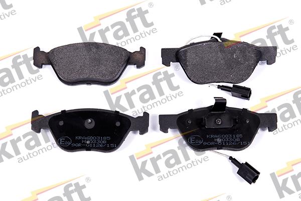 KRAFT AUTOMOTIVE 6003185 - Тормозные колодки, дисковые, комплект unicars.by