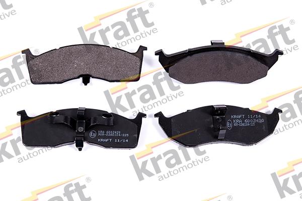 KRAFT AUTOMOTIVE 6002420 - Тормозные колодки, дисковые, комплект unicars.by