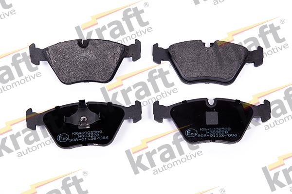 KRAFT AUTOMOTIVE 6002500 - Тормозные колодки, дисковые, комплект unicars.by