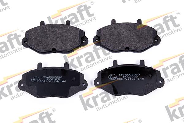 KRAFT AUTOMOTIVE 6002090 - Тормозные колодки, дисковые, комплект unicars.by