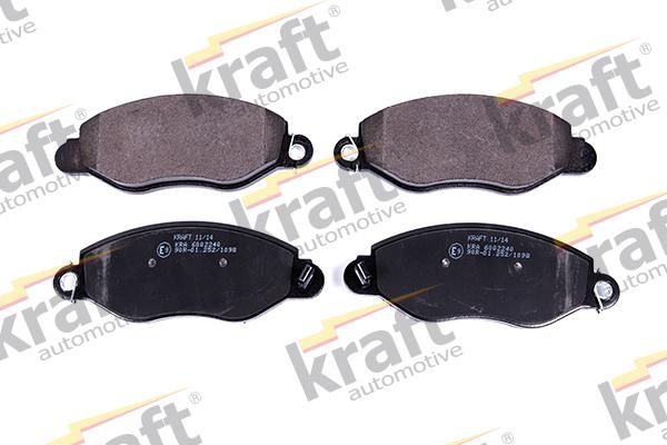 KRAFT AUTOMOTIVE 6002240 - Тормозные колодки, дисковые, комплект unicars.by