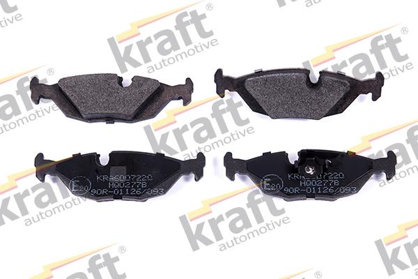 KRAFT AUTOMOTIVE 6007220 - Тормозные колодки, дисковые, комплект unicars.by