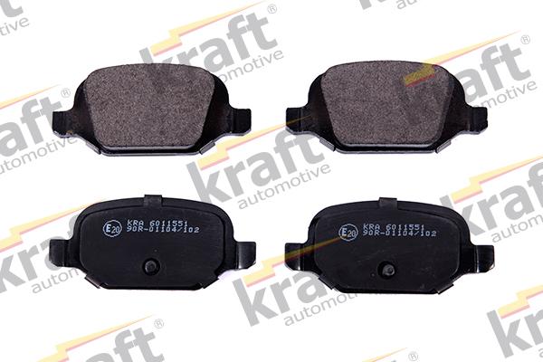 KRAFT AUTOMOTIVE 6011551 - Тормозные колодки, дисковые, комплект unicars.by