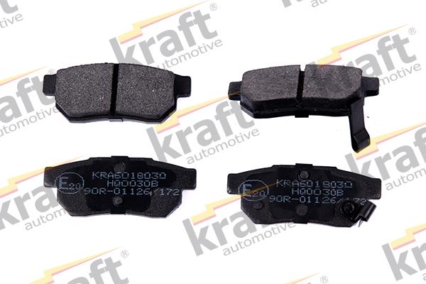 KRAFT AUTOMOTIVE 6018030 - Тормозные колодки, дисковые, комплект unicars.by