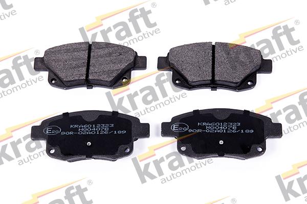 KRAFT AUTOMOTIVE 6012323 - Тормозные колодки, дисковые, комплект unicars.by