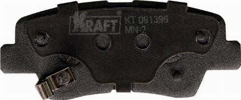 KRAFT AUTOMOTIVE KT091396 - Тормозные колодки, дисковые, комплект unicars.by