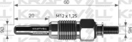 KRAFTVOLL GERMANY 05030016 - Свеча накаливания unicars.by