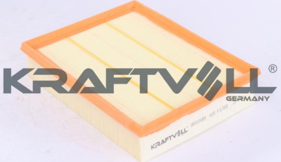 KRAFTVOLL GERMANY 06010089 - Воздушный фильтр, двигатель unicars.by