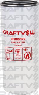 KRAFTVOLL GERMANY 06080022 - Топливный фильтр unicars.by