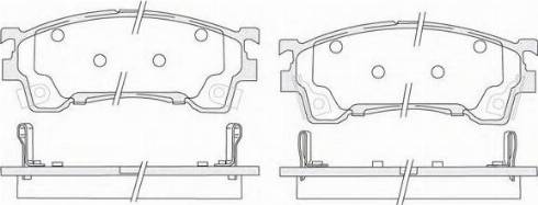 KSH EUROPE 1850.0058091 - Тормозные колодки, дисковые, комплект unicars.by