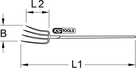 KS Tools BT592800 - Набор установочных инструментов, фазы газораспределения unicars.by