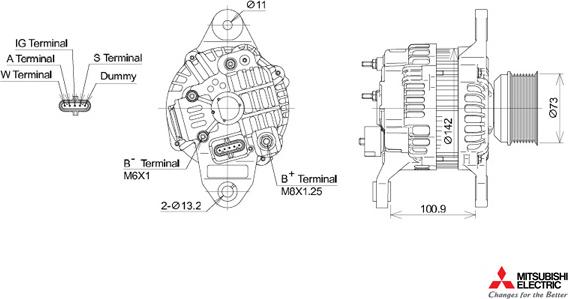 KUTNAK AUTOMOTIVE 721629/M - Генератор unicars.by