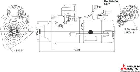 KUTNAK AUTOMOTIVE 723553/M - Стартер unicars.by