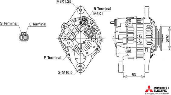 KUTNAK AUTOMOTIVE 722481/M - Генератор unicars.by