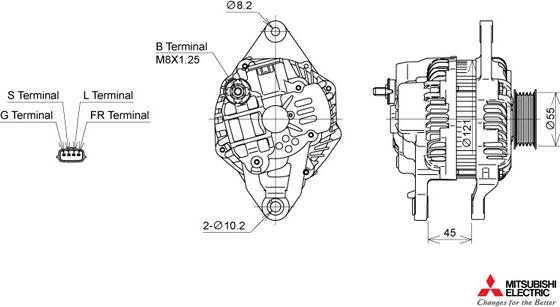 KUTNAK AUTOMOTIVE 722430/M - Генератор unicars.by