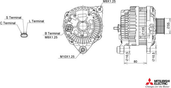 KUTNAK AUTOMOTIVE 722420/M - Генератор unicars.by