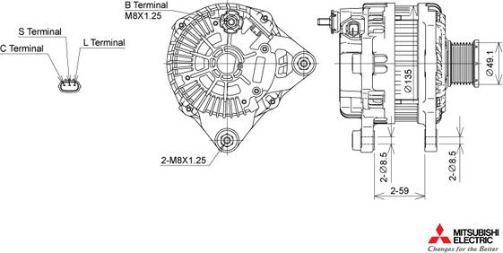 KUTNAK AUTOMOTIVE 722422/M - Генератор unicars.by