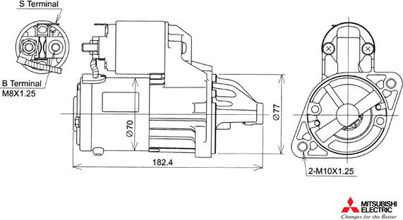 KUTNAK AUTOMOTIVE 722694/M - Стартер unicars.by