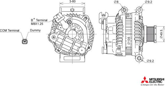 KUTNAK AUTOMOTIVE 722110/M - Генератор unicars.by