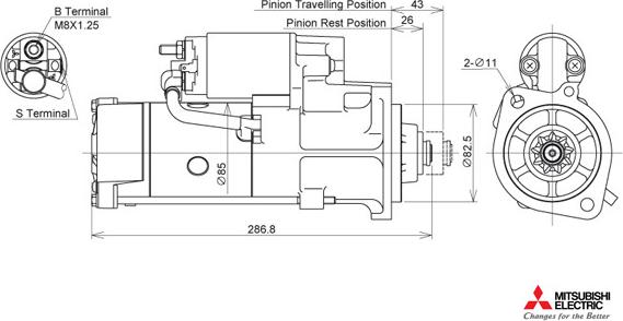 KUTNAK AUTOMOTIVE 722313/M - Стартер unicars.by