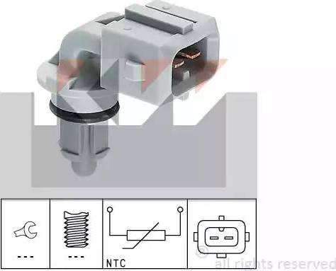 KW 494 002 - Датчик, температура впускаемого воздуха unicars.by