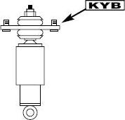 KYB 323034 - Амортизатор unicars.by