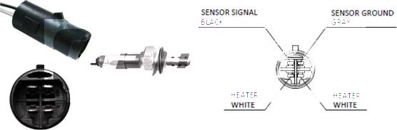 LEMARK LLB964 - Лямбда-зонд, датчик кислорода unicars.by