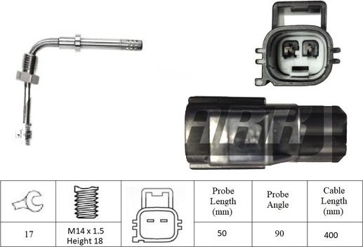 LEMARK LXT045 - Датчик, температура выхлопных газов unicars.by