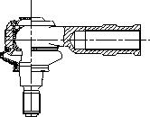 Lemförder 11644 01 - Наконечник рулевой тяги, шарнир unicars.by