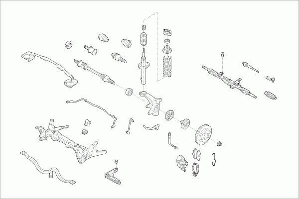 Lemförder FORD-ESCOR-FL028 - Рулевое управление unicars.by