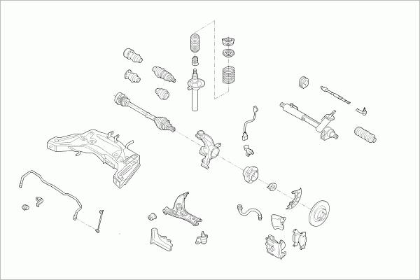 Lemförder VW-POLO-FL031 - Рулевое управление unicars.by