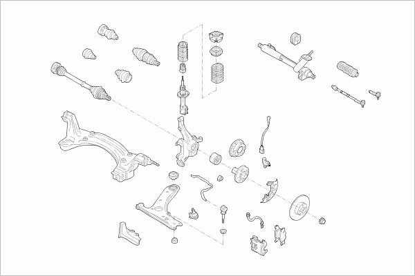 Lemförder VW-POLO-FL029 - Рулевое управление unicars.by