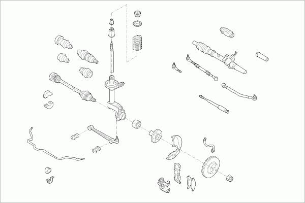 Lemförder VW-POLO-FL027 - Рулевое управление unicars.by