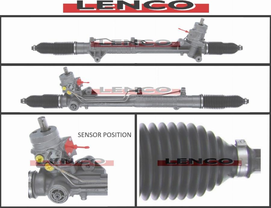 Lenco SGA910L - Рулевой механизм, рейка unicars.by