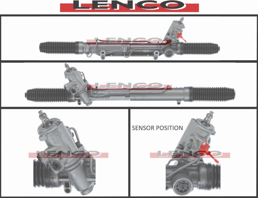 Lenco SGA928L - Рулевой механизм, рейка unicars.by