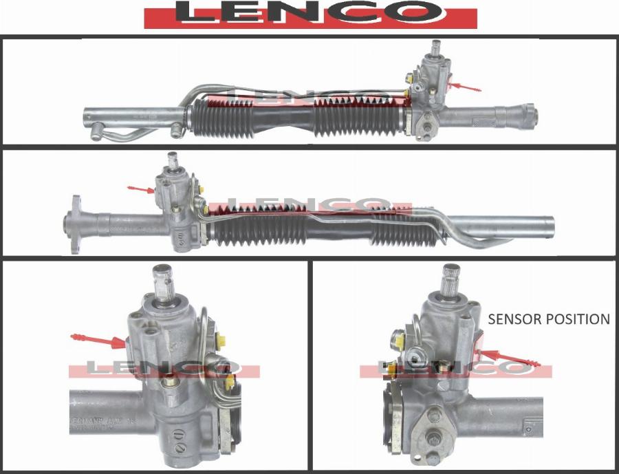 Lenco SGA527L - Рулевой механизм, рейка unicars.by