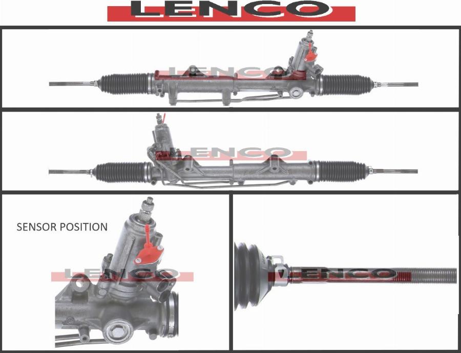 Lenco SGA046L - Рулевой механизм, рейка unicars.by