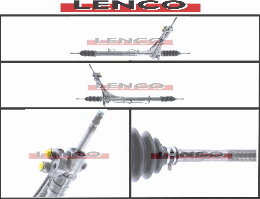 Lenco SGA066L - Рулевой механизм, рейка unicars.by