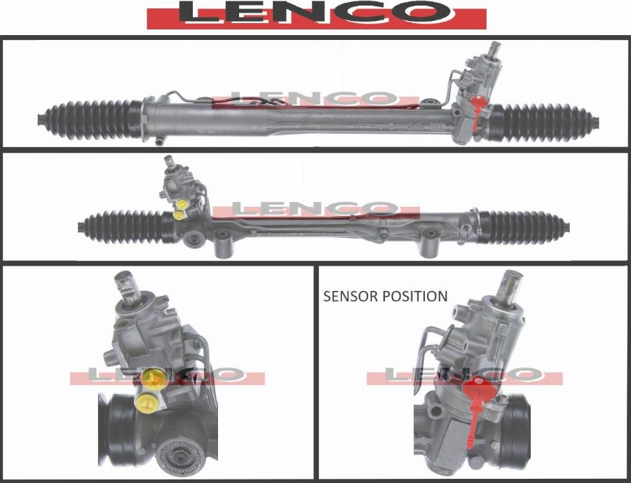 Lenco SGA006L - Рулевой механизм, рейка unicars.by