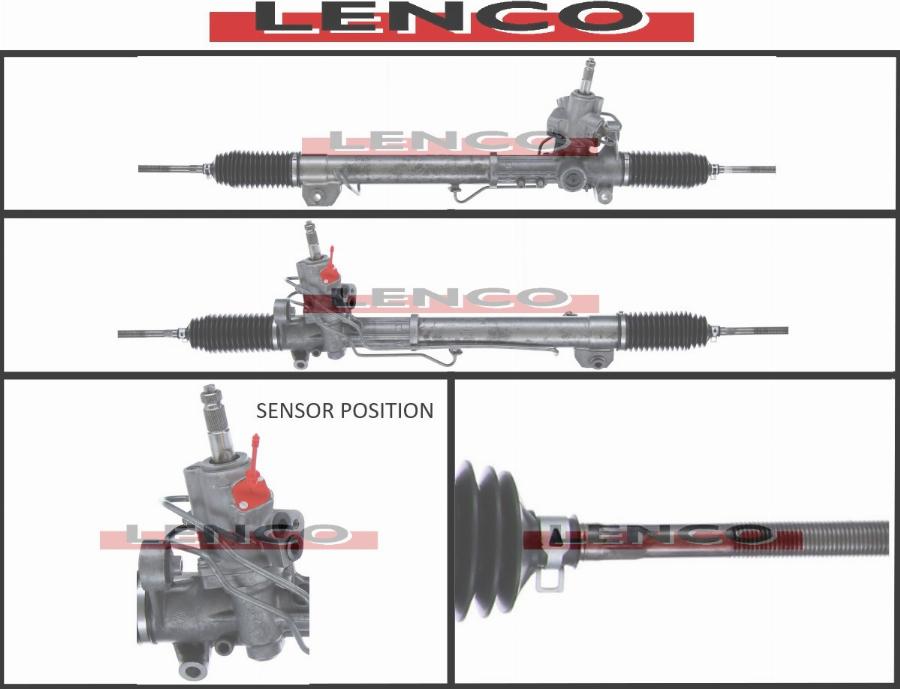 Lenco SGA1009L - Рулевой механизм, рейка unicars.by