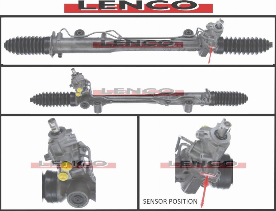 Lenco SGA885L - Рулевой механизм, рейка unicars.by