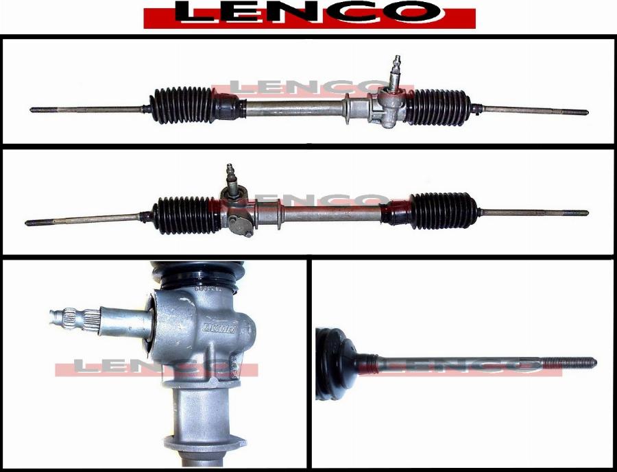 Lenco SGA216L - Рулевой механизм, рейка unicars.by